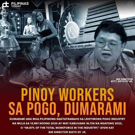 POGO industry, nakopo na ng Pinoy workers .